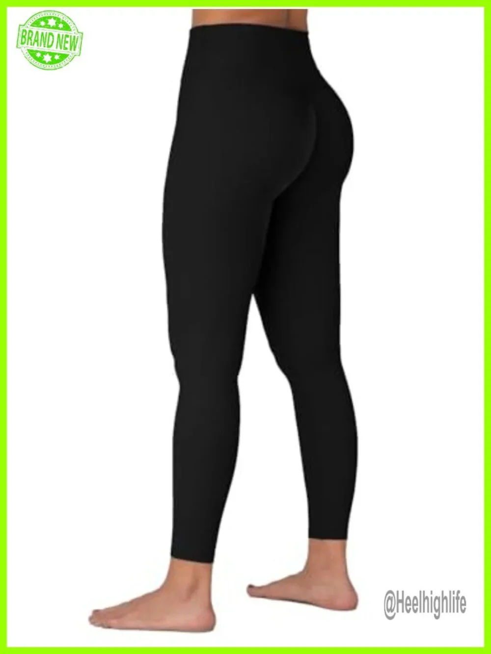 High Waisted Butt Lifting Yoga Leggings with Tummy Control
